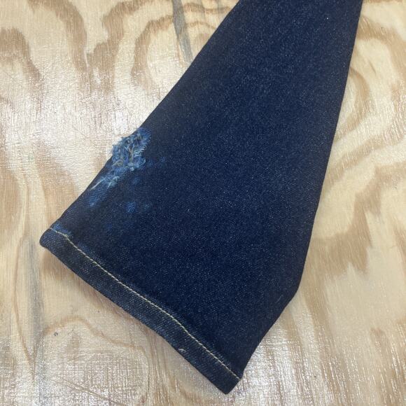 BKE Buckle Black Skinny High Rise Womens Size 32 X32 Stretch Slimming Dark Wash - Picture 5 of 14